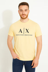 Men’s yellow Armani Tee